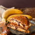 Grilled Peanut Butter Nutella and Banana Sandwich