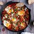 Deluxe Shakshuka with Spicy Potatoes and Chickpeas