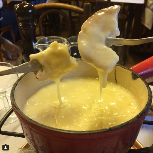 Cheese fondue