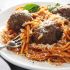 5 Ingredient Half Homemade Spaghetti and Meatballs