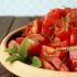 Tomato and watermelon salad