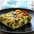 Spinach, Mushroom and Gruyere Strata