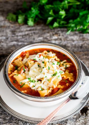 Lasagna Soup