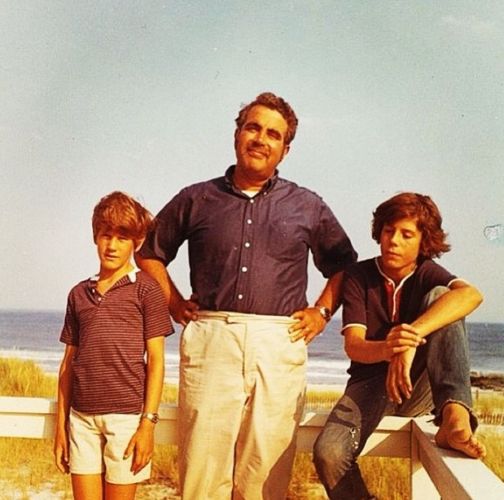 In childhood: Bourdain has his first oyster in France