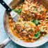 Garlic Basil Barramundi Skillet with Tomato Butter Sauce