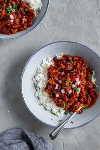 Afghan Kidney Bean Curry