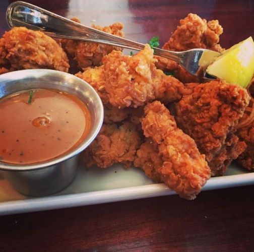 Fried Alligator