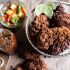 Almond buttermilk Jamaican fried chicken