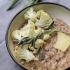 Roasted cauliflower, sage and almond risotto