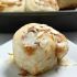 Triple almond sticky buns