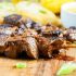 Peruvian beef heart skewers