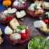 Antipasto in Bite Size Salami Cups