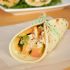 Apple and Chicken Tacos With Pumpkin Mayo