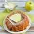Apple charlotte with vanilla creme anglaise