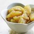 Baked apple slices