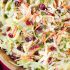 Apple, cranberry and almond coleslaw