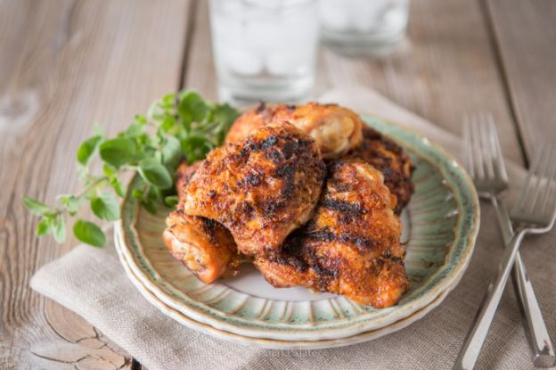 Aromatic Grilled Chicken Thighs
