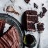 Chocolate avocado layer cake with whipped chocolate buttercream
