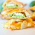 Avocado, Cream Cheese and Salsa-Stuffed Puff Pastries