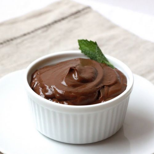 Avocado chocolate pudding