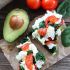 Avocado Toast with Eggs, Spinach, and Tomatoes