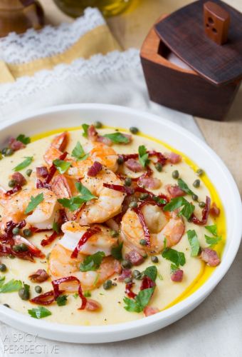 Italian Shrimp and Grits