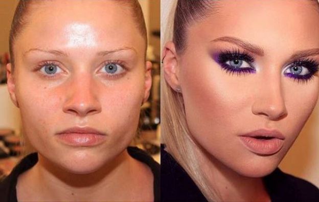 Contouring: before and after