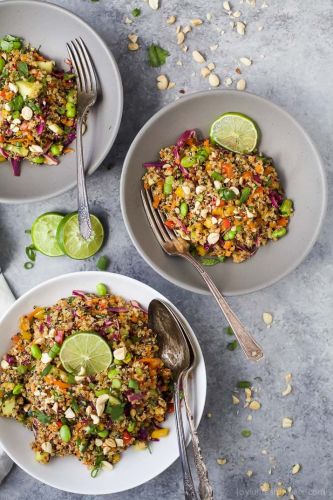 Crunchy Thai Quinoa Salad