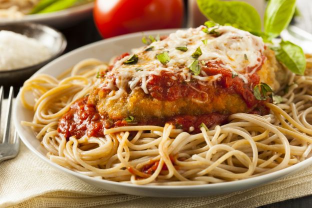 Chicken Parmigiana - Bake, don't fry