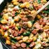 One Skillet Sausage and White Bean Gnocchi