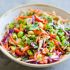 Asian Slaw With Ginger Peanut Dressing