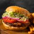 Quinoa, black bean & walnut veggie burger
