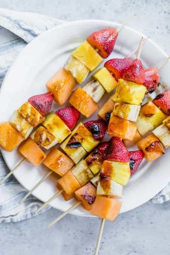 Grilled Fruit Kabobs