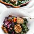 Lamb Meatballs with Coconut Creamed Kale