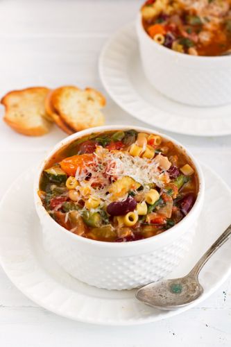 homemade minestrone