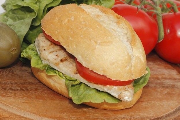 Chicken breast sandwich