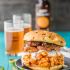 Slow-Cooker Buffalo Chicken Sandwich with Ranch Fried Pickles