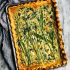 Sheet Pan Spinach Quiche with Spring Alliums