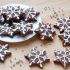 Chocolate Snowflake Cookies