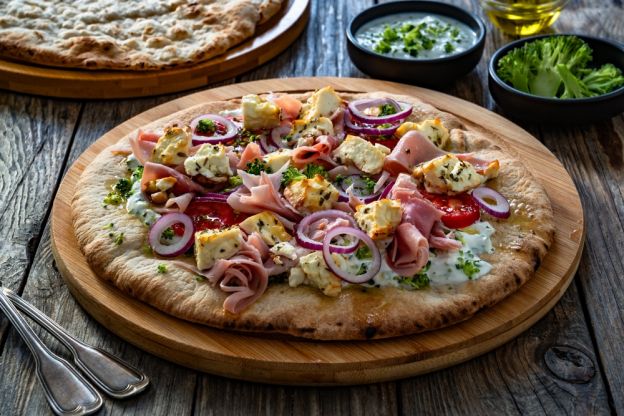 Greek Yogurt Pizza Crust