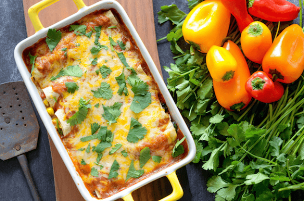 Vegetable Enchiladas