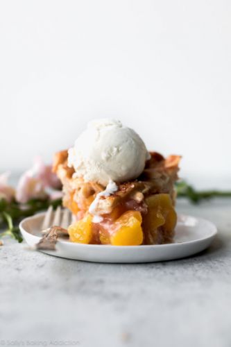 Ginger Peach Pie