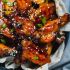 Sticky and Spicy Baked Chicken Wings