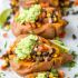 Vegan Black Bean Stuffed Sweet Potatoes