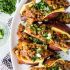Baked Sweet Potatoes with Cheesy Veggie Chili
