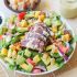 Seared Ahi Tuna Salad with Creamy Wasabi Dressing