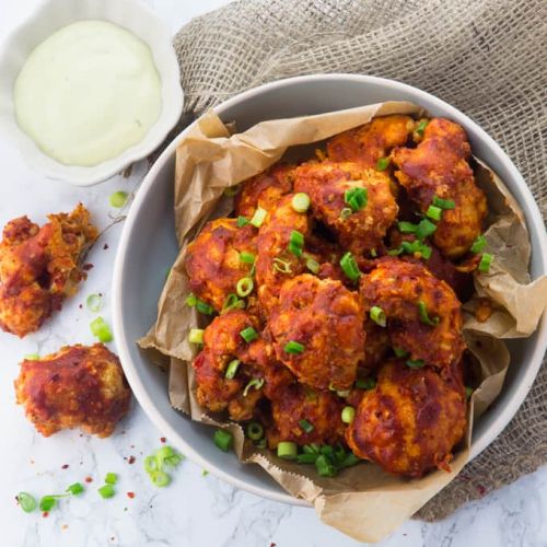 Cauliflower Hot Wings
