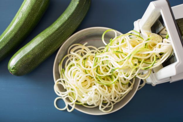 Zucchini works great in nature settings or spiralized to look like hair
