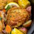 Slow Cooker Chicken Thighs with Vegetables