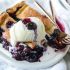 Cinnamon Blueberry Slab Pie